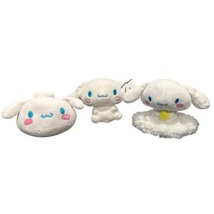 Hello Kitty Sanrio Cinnamoroll Gund Star Cloud Dumpling‎ Plush Plushie Lot of 3